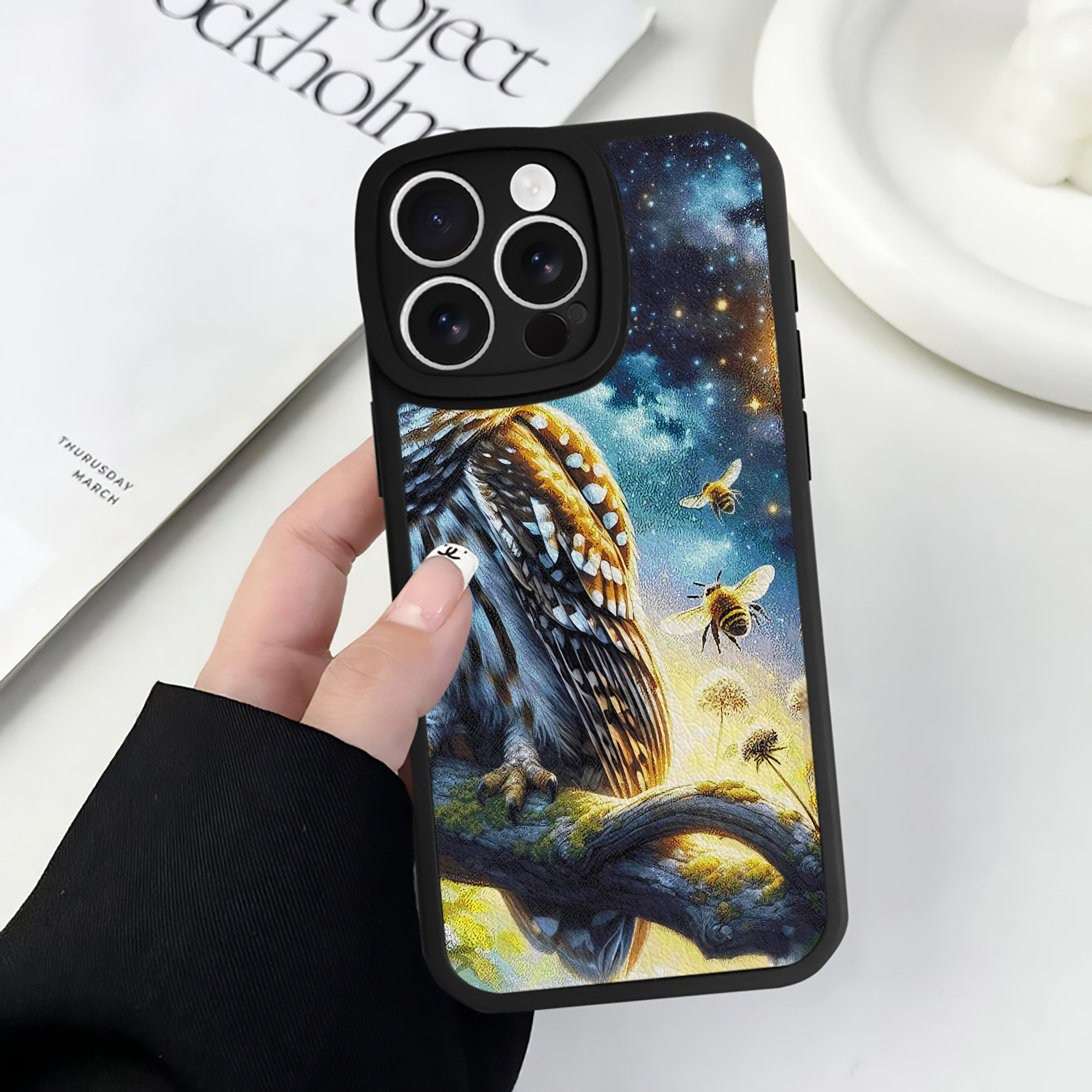 （画像用） Harry Potter ハリー・ポッターシリーズ 【iPhone 16シリーズ対応】シリコンスマホケース（レザー調） 材質：シリコン